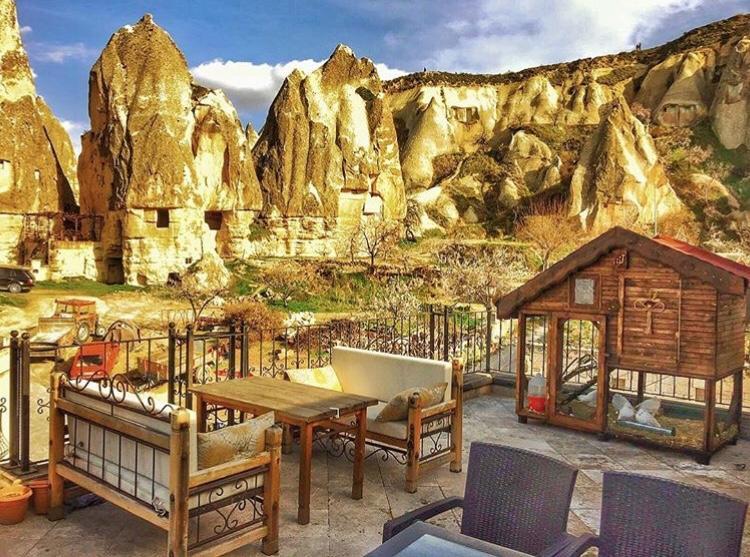 Cappadocia Stone Palace Göreme Exterior foto